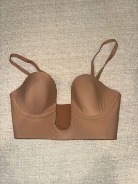 SKIMS Deep Plunge Sleepwear Bra